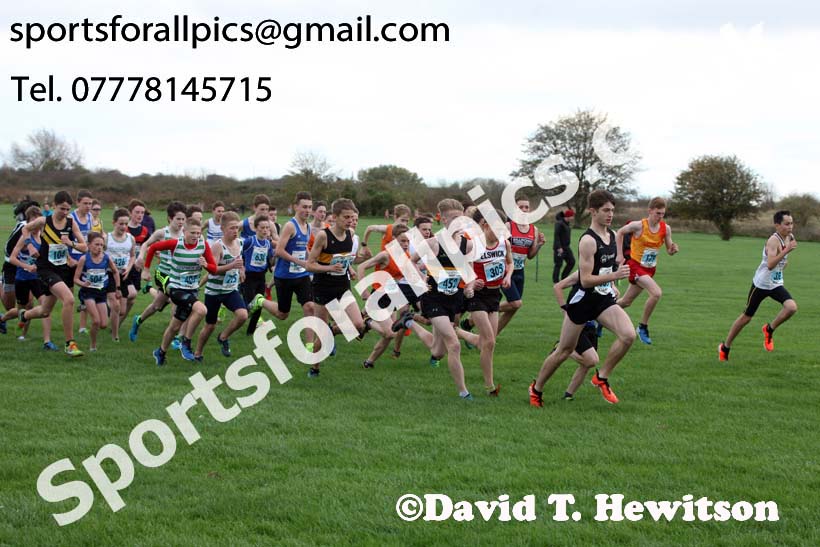 Boys under-15s, Sherman Cup and Davison Shield, Temple Park, South Shields. Photo:  David T. Hewitson/Sports for All Pics